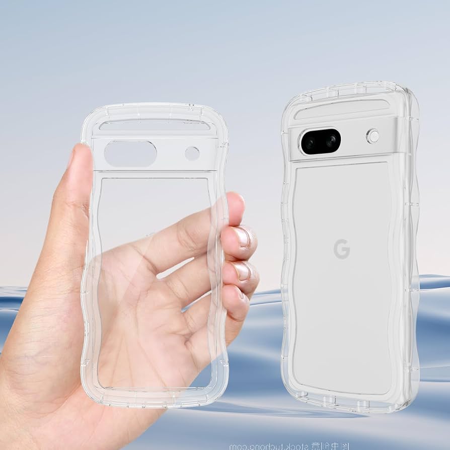 Amazon.co.jp: Google Pixel 6a用ケースクリア リング付き